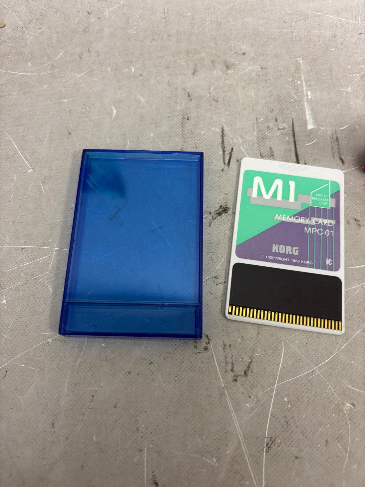 KORG MPC-01 Synthesizer Memory Card for KORG M1 Used