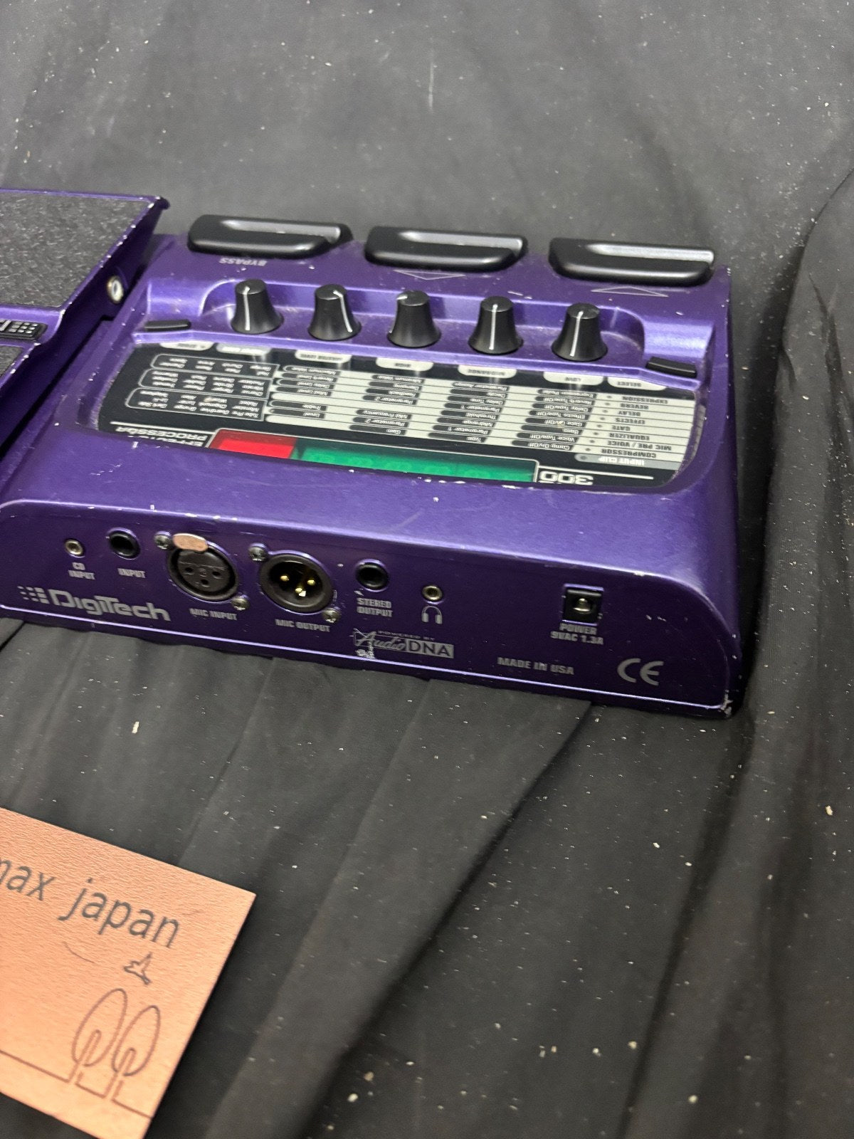 DigiTech Vocal 300 Vocal Multi-Effects Processor Voice Changer with Box Good