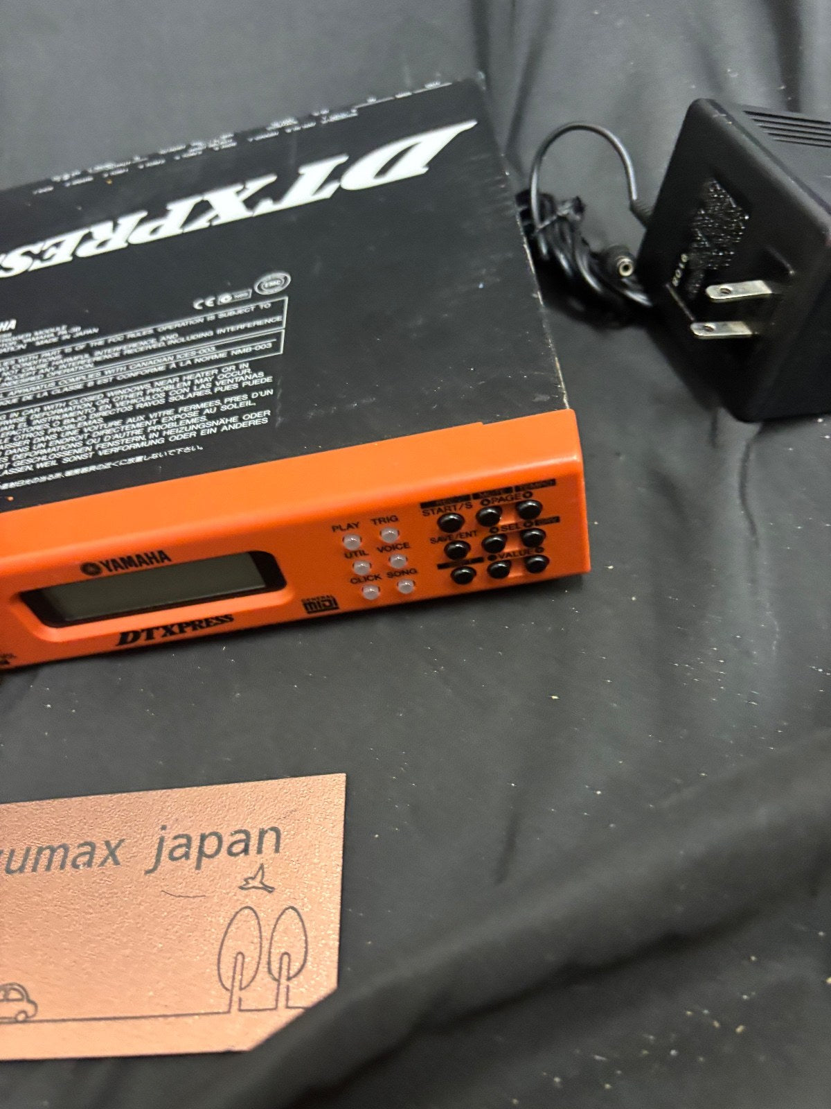 Yamaha DTXPRESS Electronic Drum Trigger Sound Module With Adapter Tested