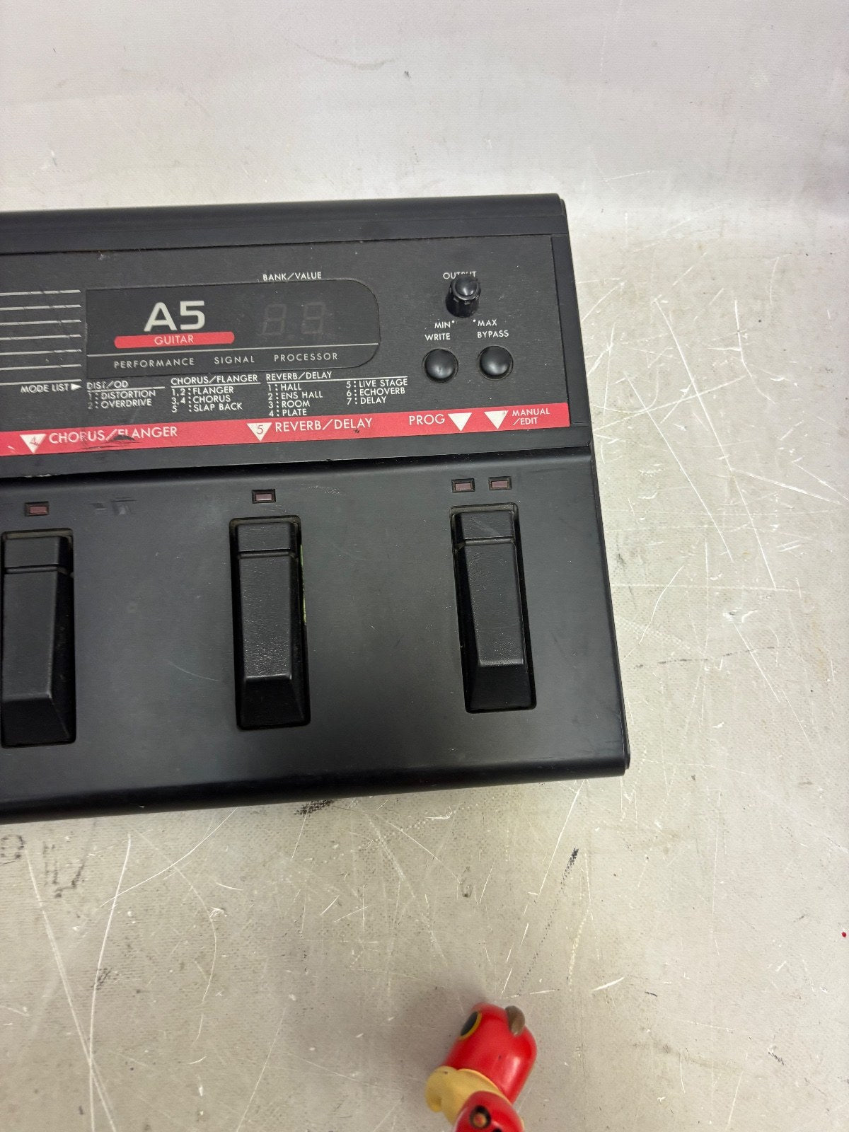Korg A5 Guitar Performance Signal Processor Multi Effects Unit Tested