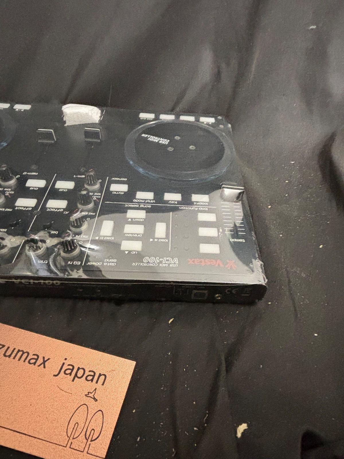 Vestax VCI-100 USB MIDI DJ Controller Dual Deck Mixer #0001