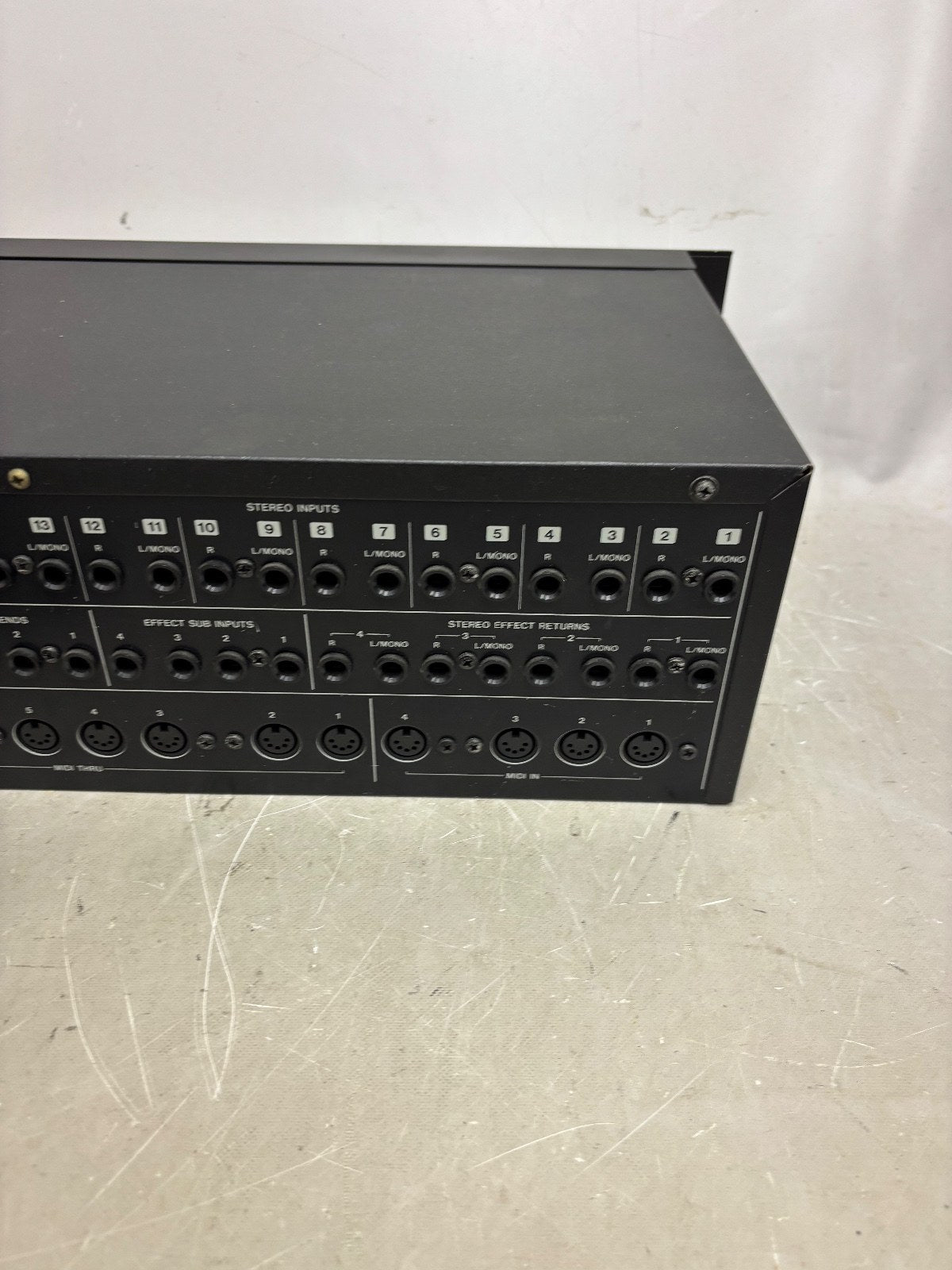 TASCAM MM-200 Analog Mixer Tested Working From Japan