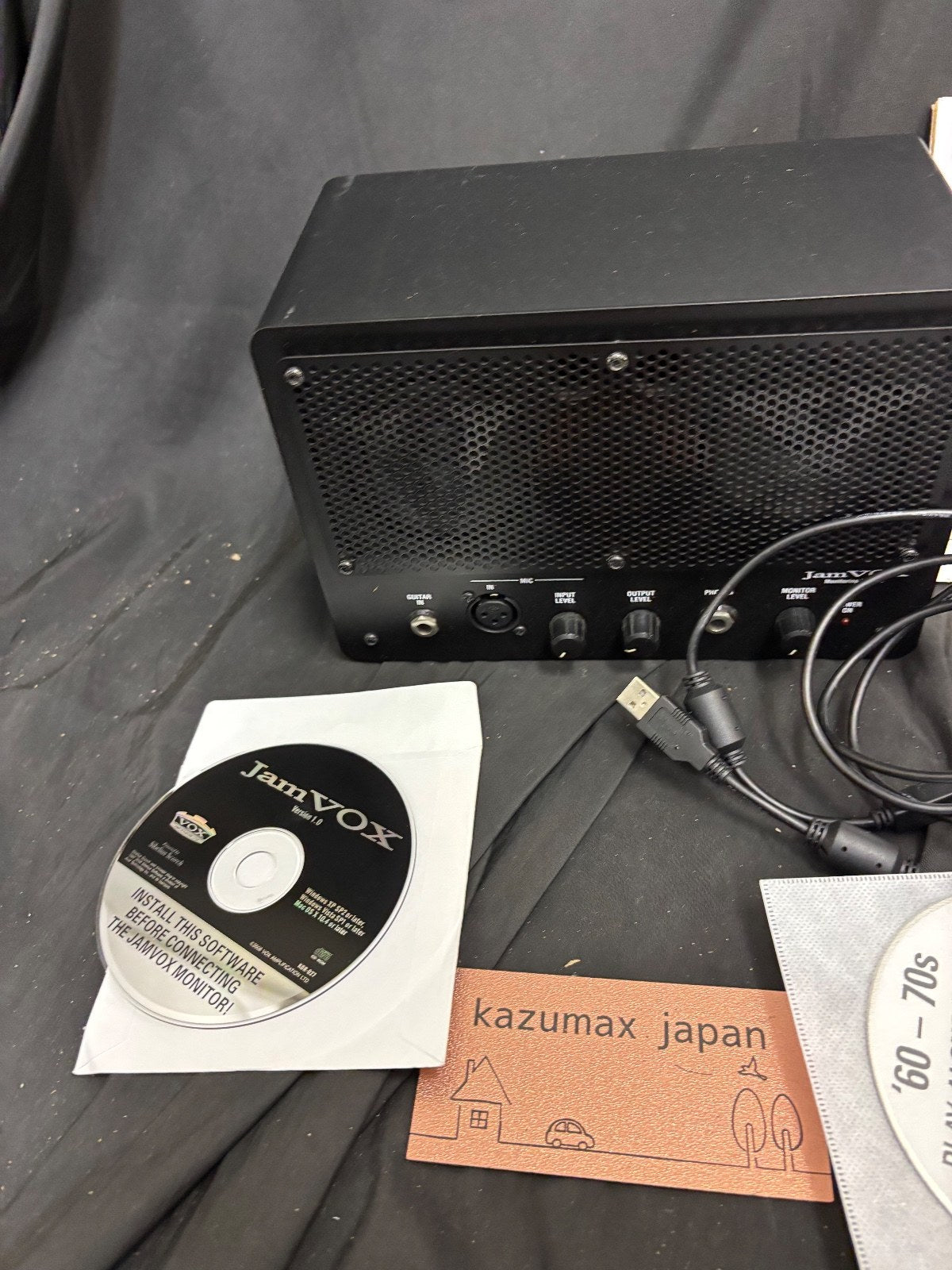 VOX JamVOX Guitar Amplifier Virtual Guitar Amplifier Black