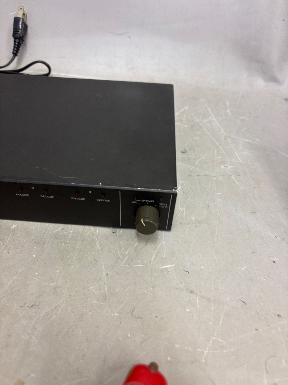 Fostex 3040 Dolby C Noise Reduction Unit Rackmount Audio Processor Tested