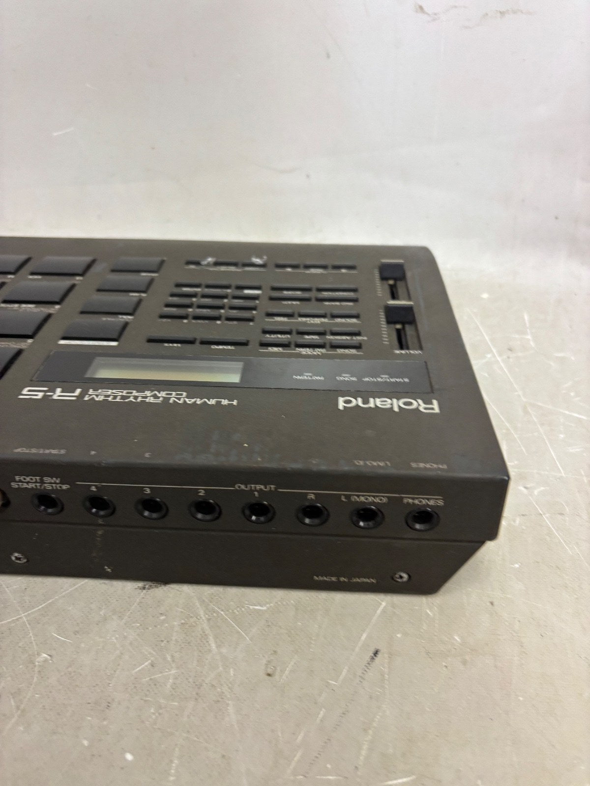 Roland R-5 Human Rhythm Composer Vintage Drum Machine From Japan