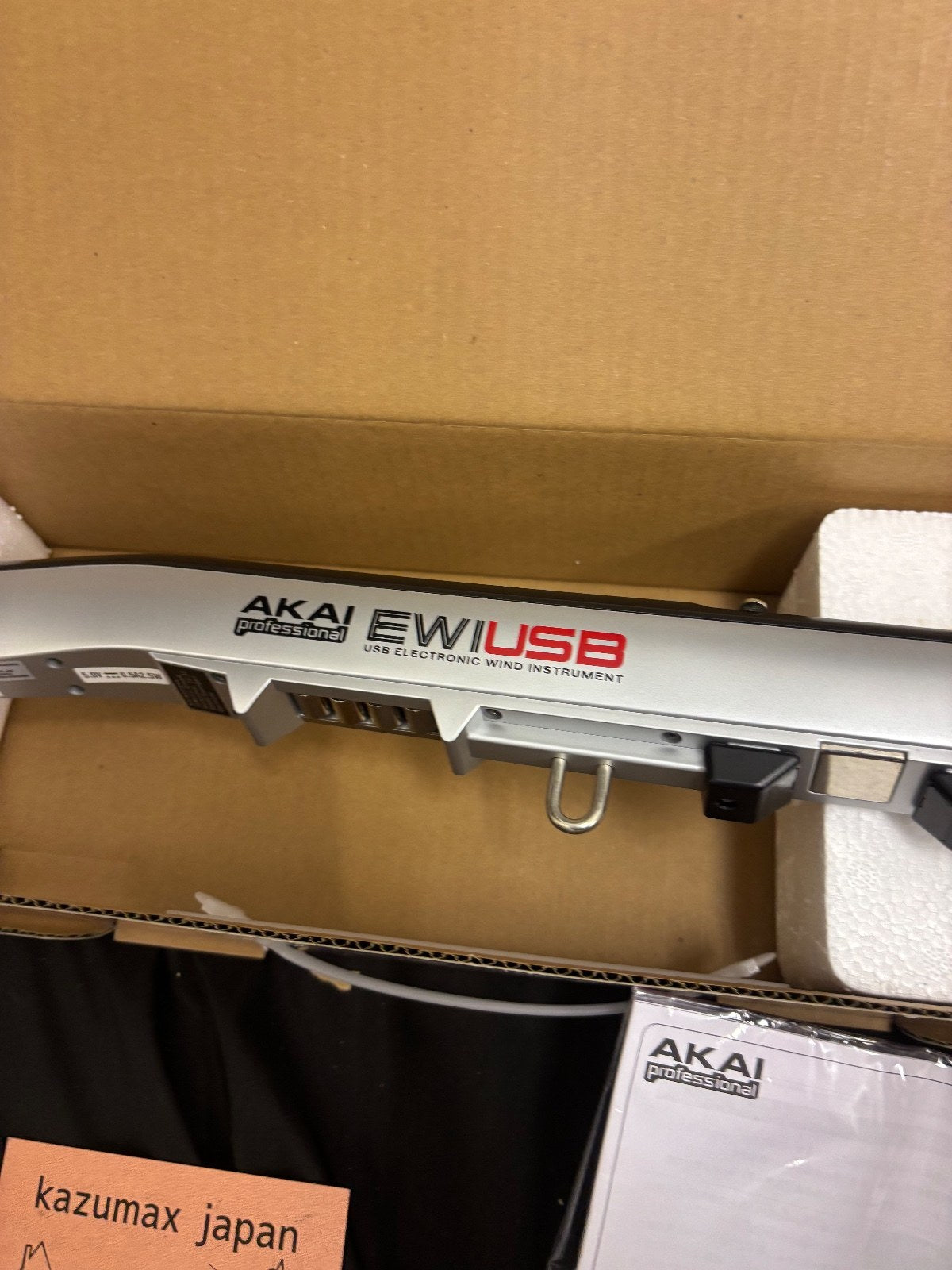 Akai EWI USB Electronic Wind Instrument with Accessories for Music Production