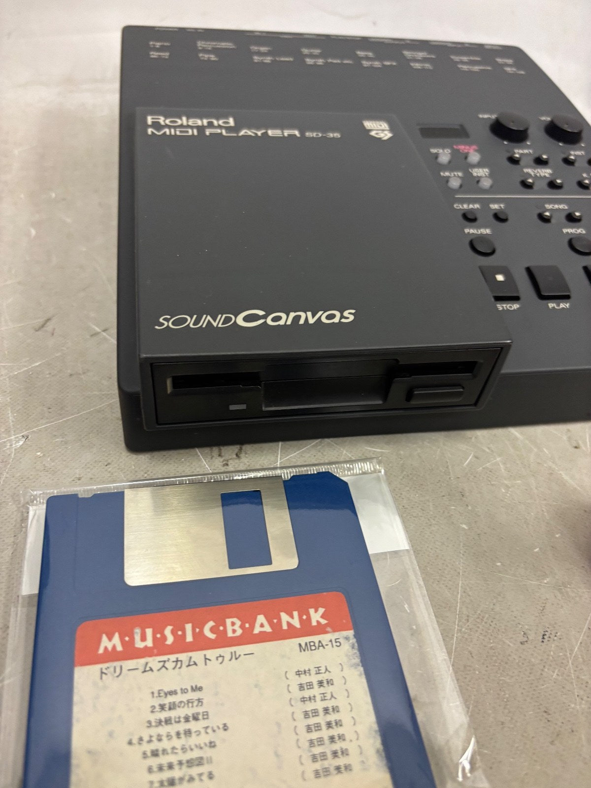 Roland Midi Player SD-35