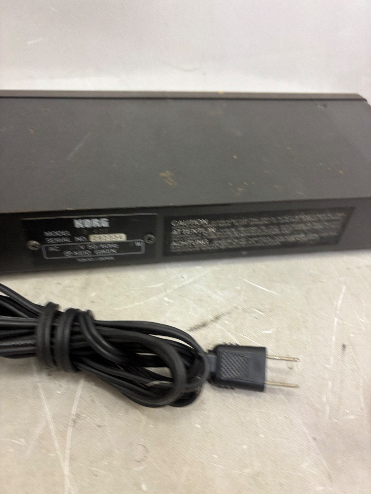 Korg SD400 Stage Delay Digital Rackmount Effects Processor Vintage Unit Tested