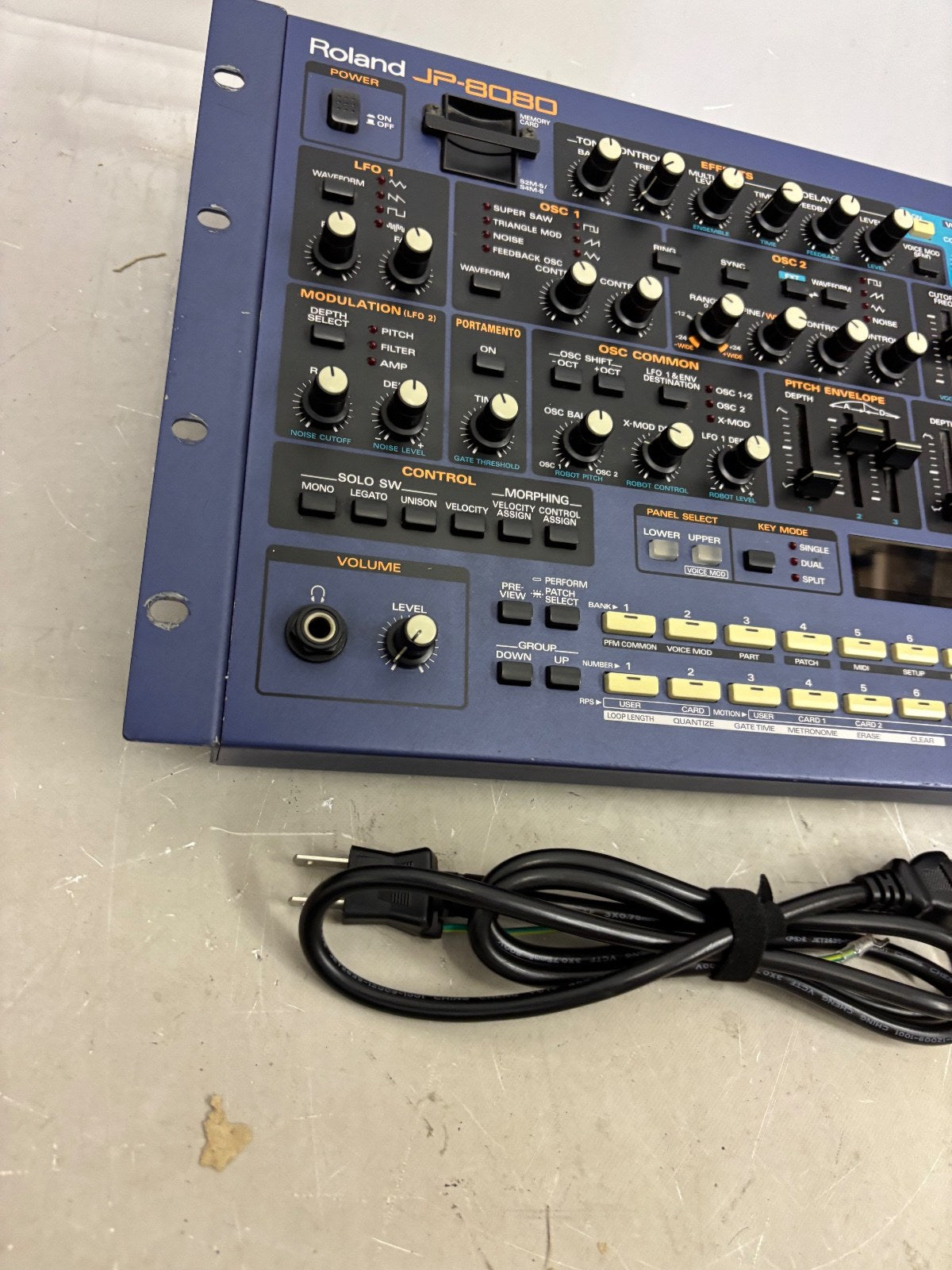 Roland JP-8080 Analog Modeling Rack Synthesizer