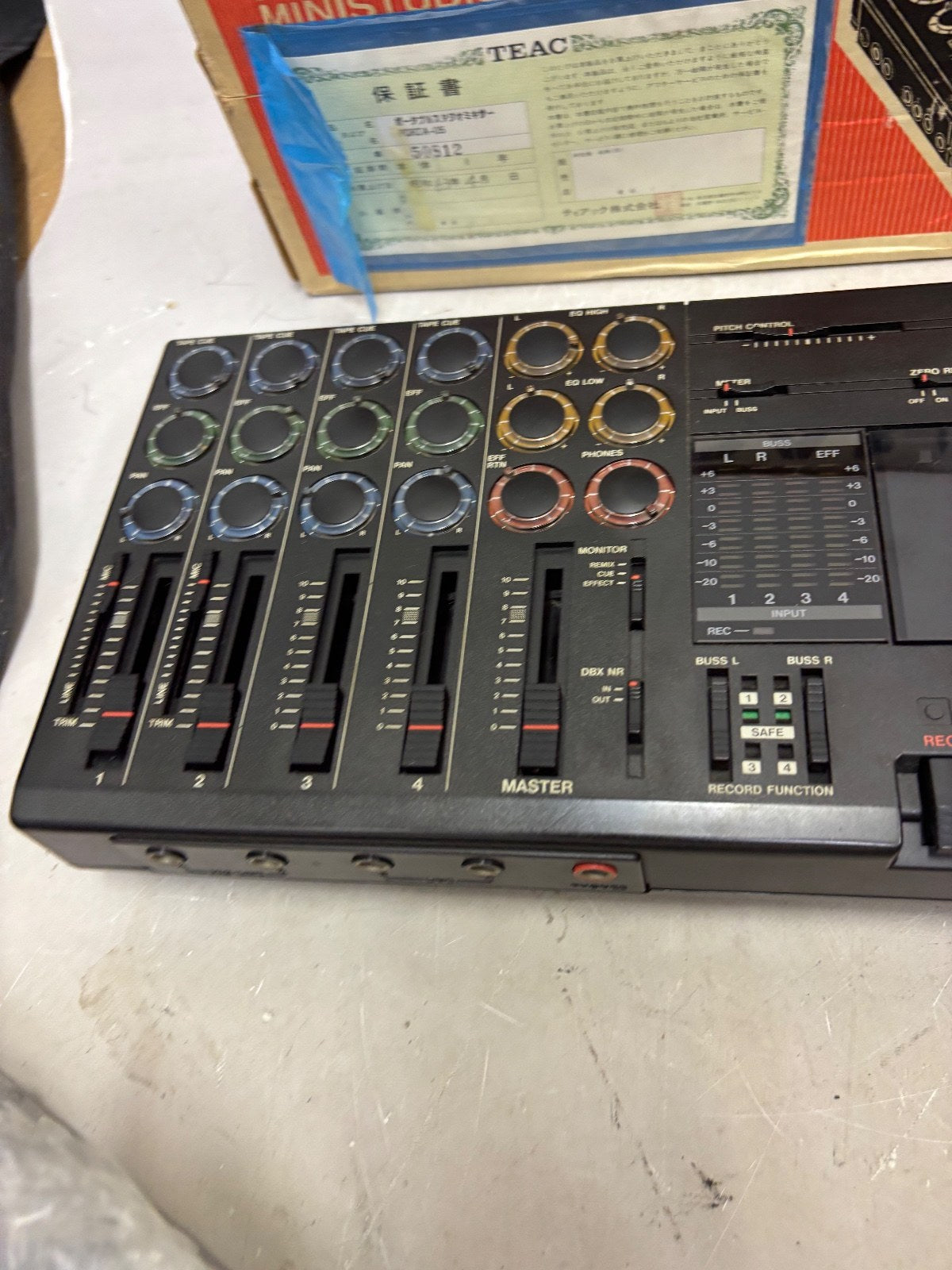Serviced TASCAM Porta 05 4-Track Multitrack Cassette Recorder