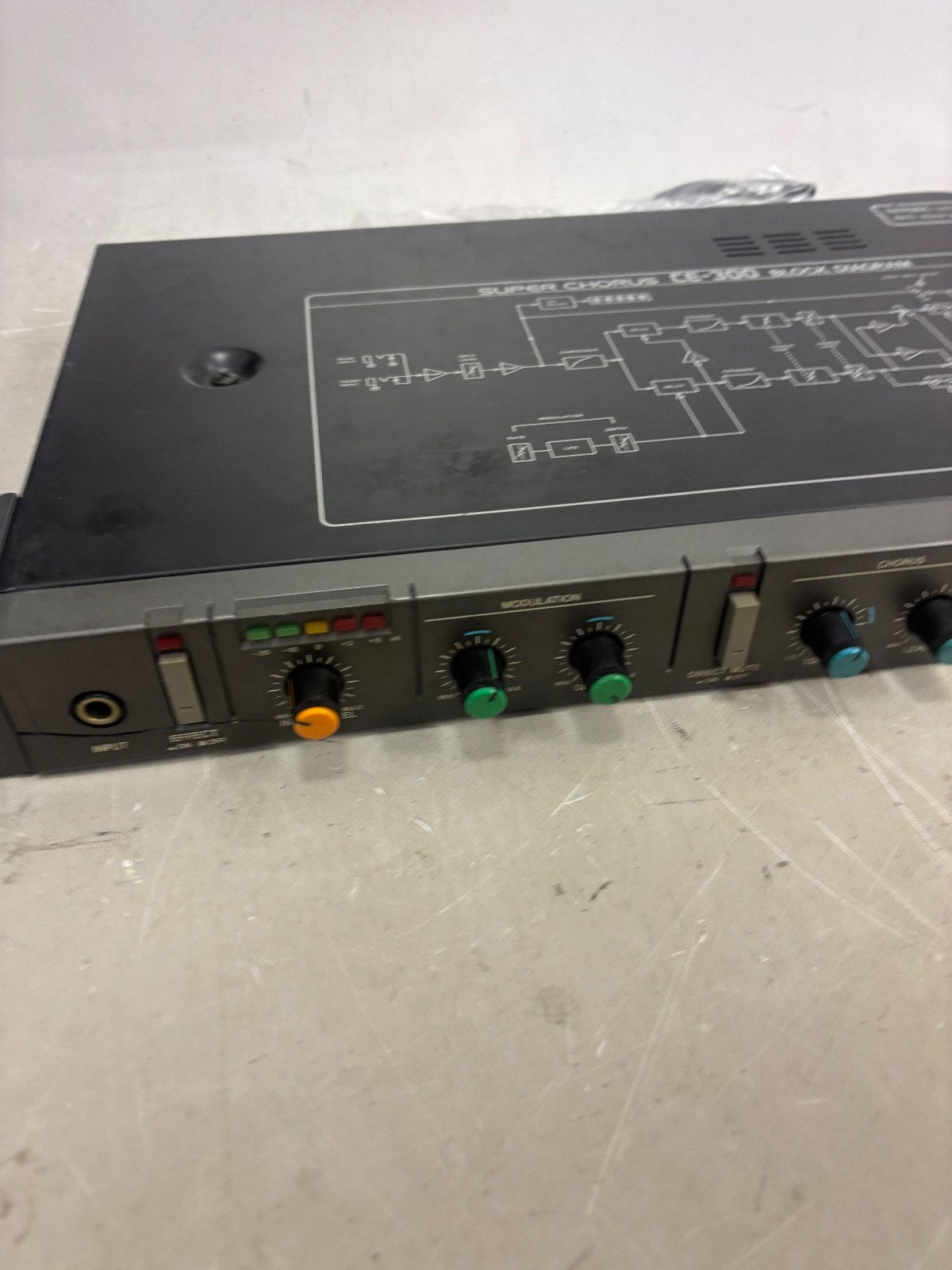 BOSS CE-300 Super Chorus Rack Effects Processor Tested From Japan