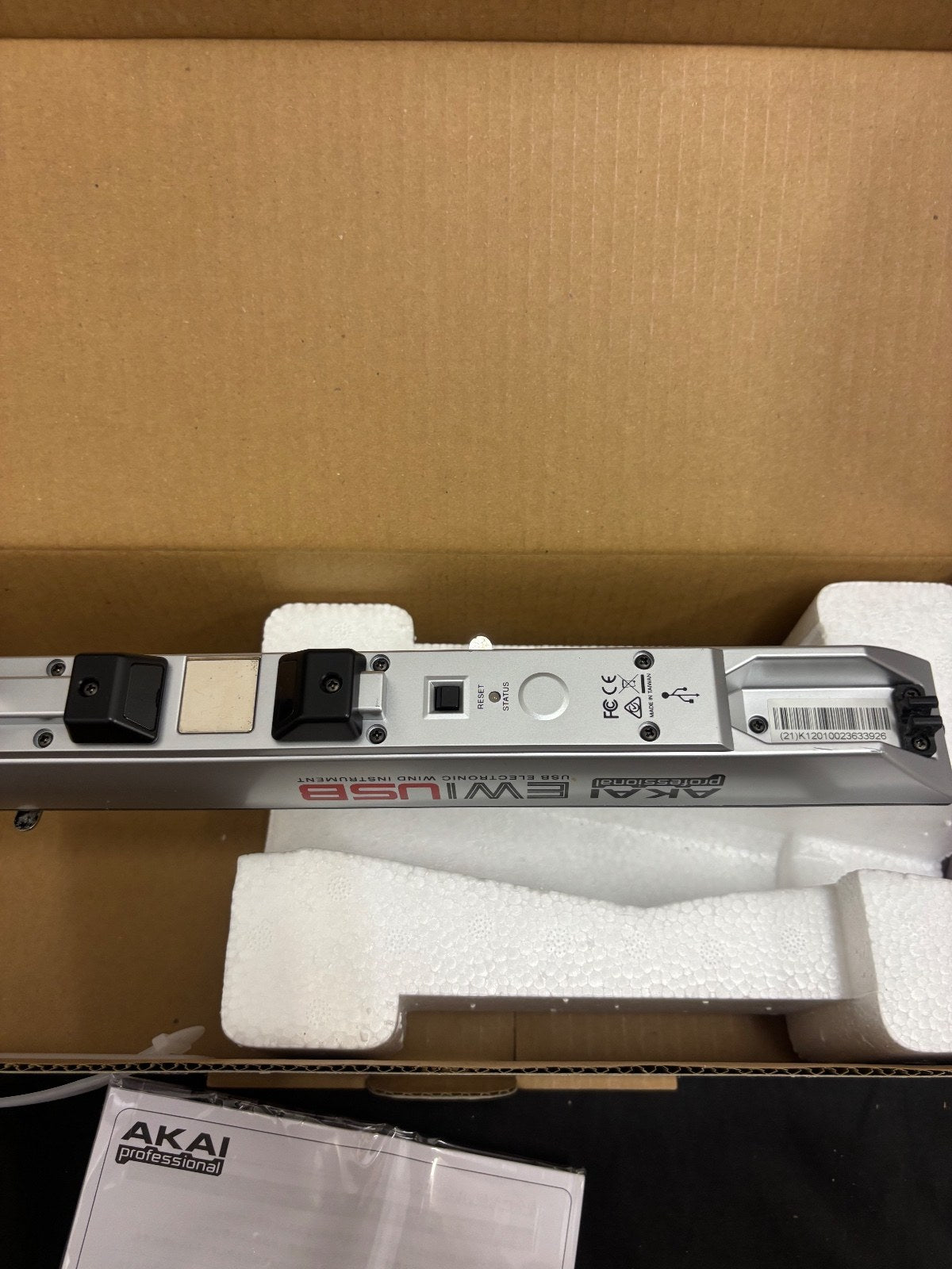 Akai EWI USB Electronic Wind Instrument with Accessories for Music Production