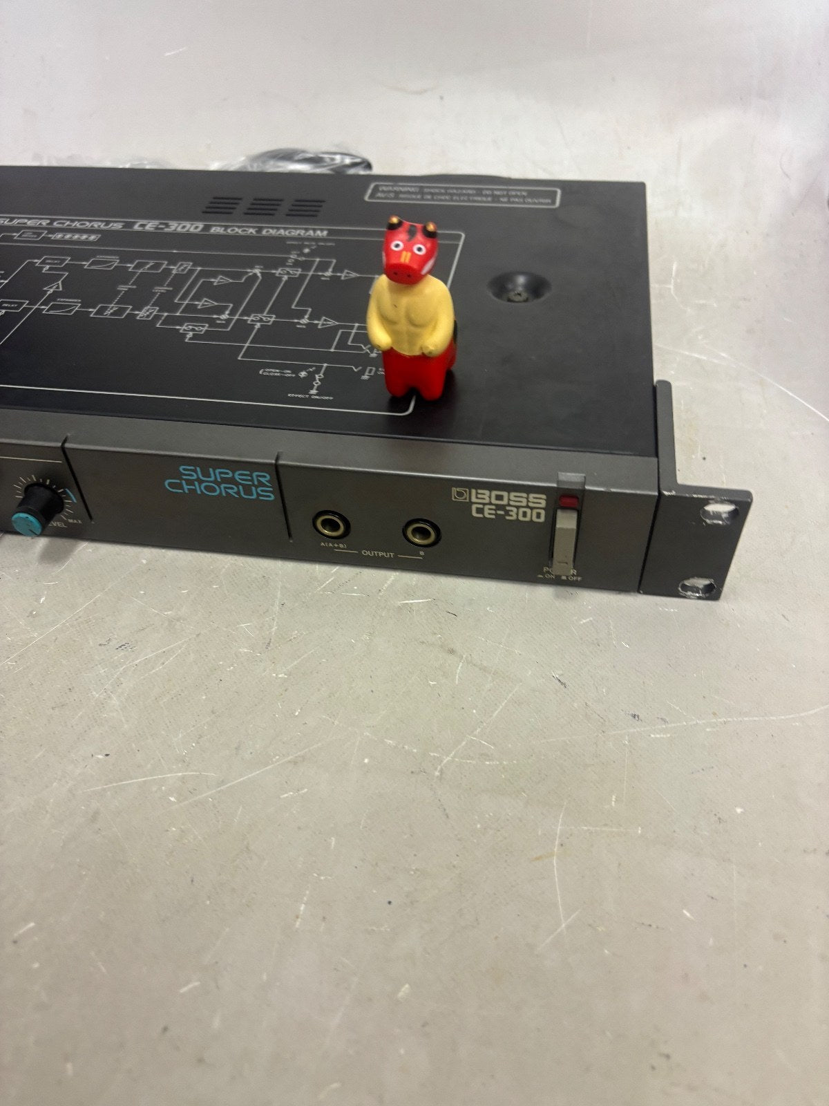 BOSS CE-300 Super Chorus Rack Effects Processor Tested From Japan