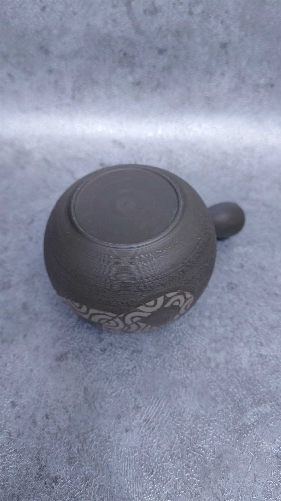 Teapot | Tokoname ware | Mitumatsu-made | Tsubamaru ring teapot 300cc