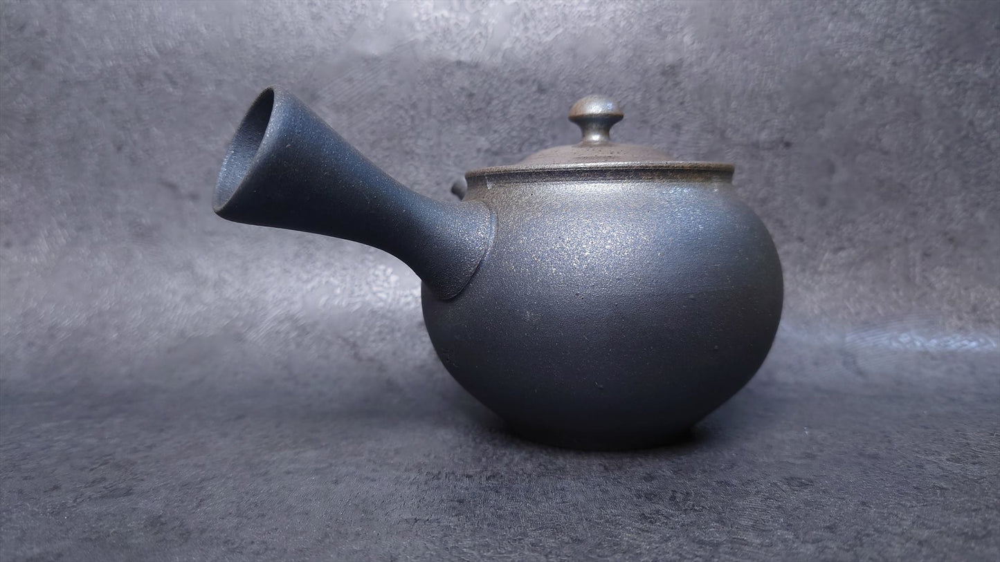 Teapot | Tokoname ware pottery | brim two-stage teapot | 300cc