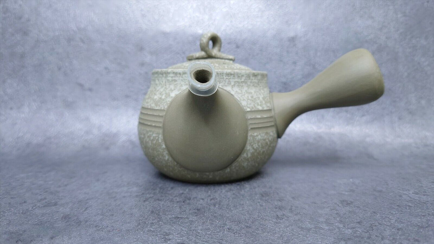 Teapot | Tokoname ware | refreshing lucky bag flower cut teapot pottery 230CC
