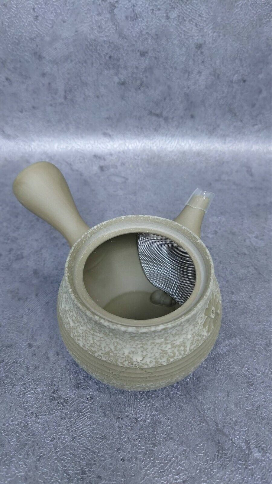 Teapot | Tokoname ware | refreshing lucky bag flower cut teapot pottery 230CC