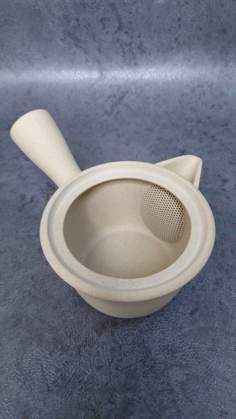Japanese style Teapot | Tokoname ware | Jinsui-made | ceramesh & basket net 210cc